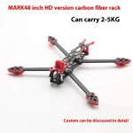 MARK4 8-inch HD Racing Frame Mini Drone Carbon Fiber DIY Helicopter with Long Range ESC Arm Non-GP Racing Flower Accessories